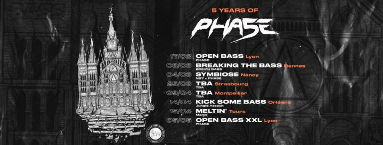 5 years of PHASE : le tour de France